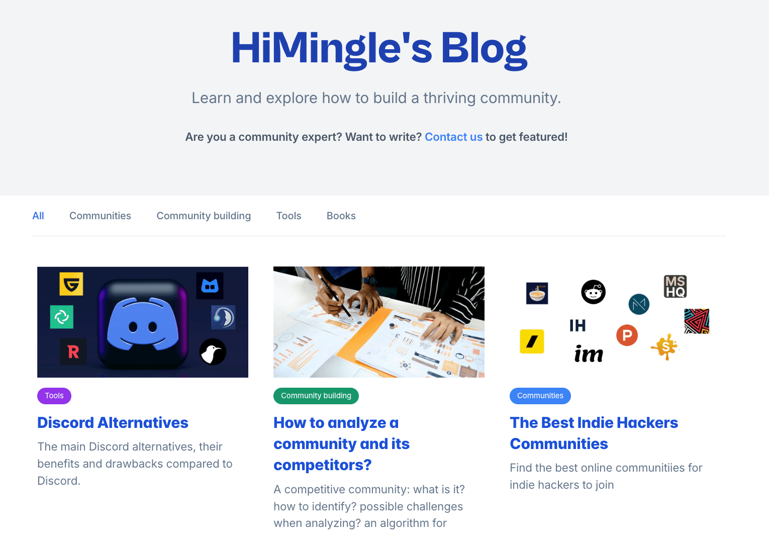 HiMingle Blog